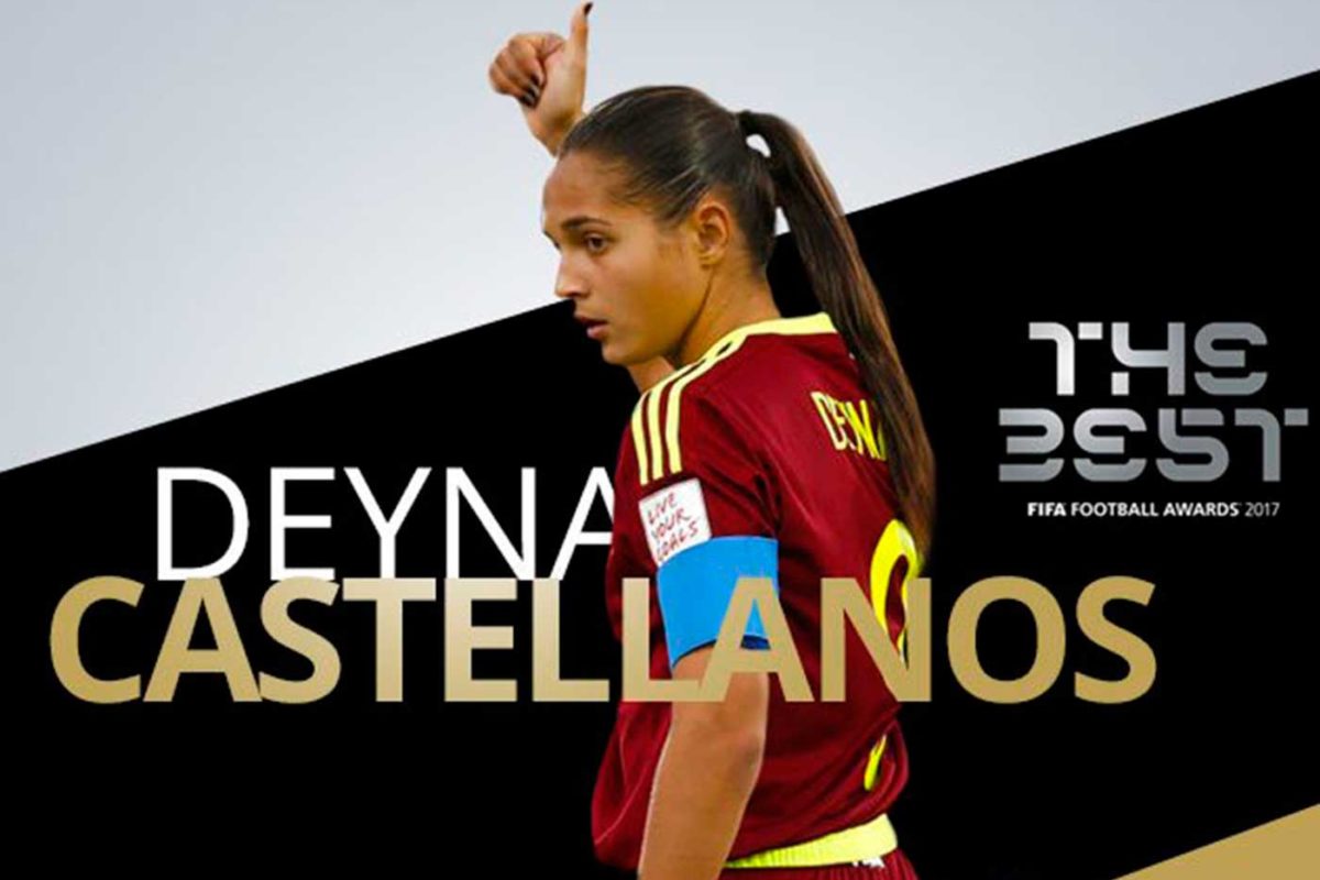 Deyna Castellanos sorprende en The Best