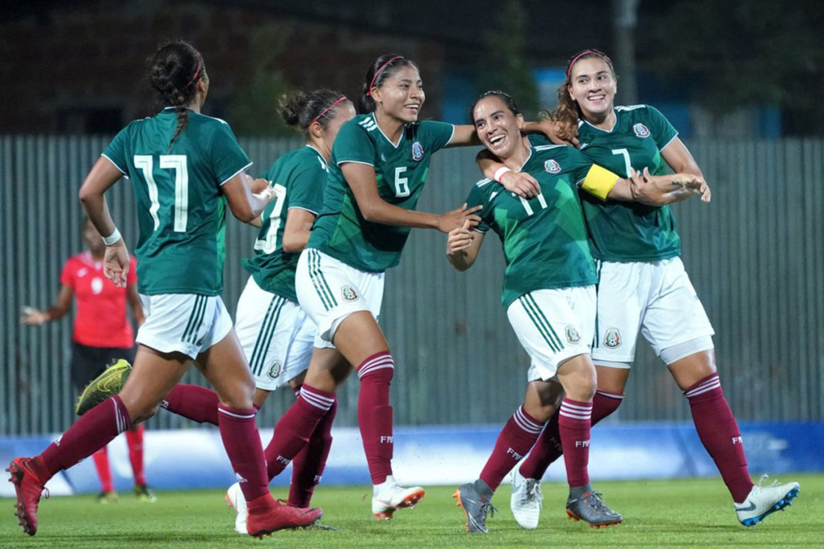 Tri Femenil debuta con goleada en Barranquilla 2018