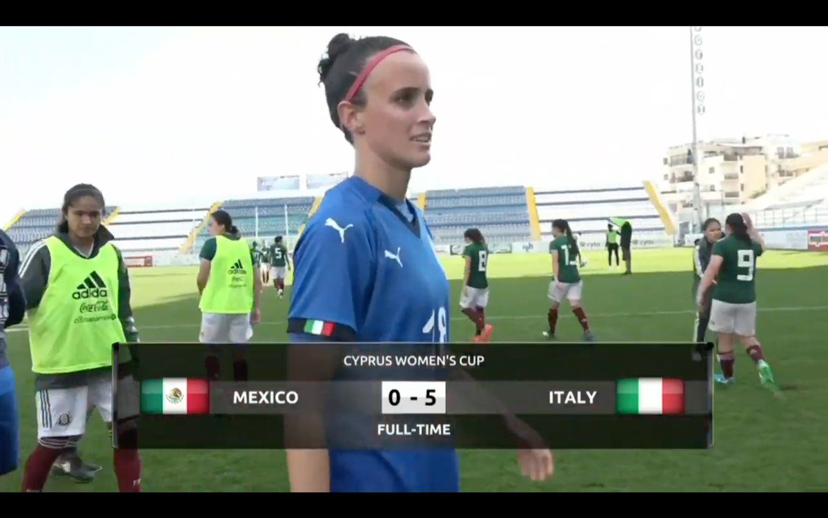 México cae con goleada frente a Italia en Copa Chipre