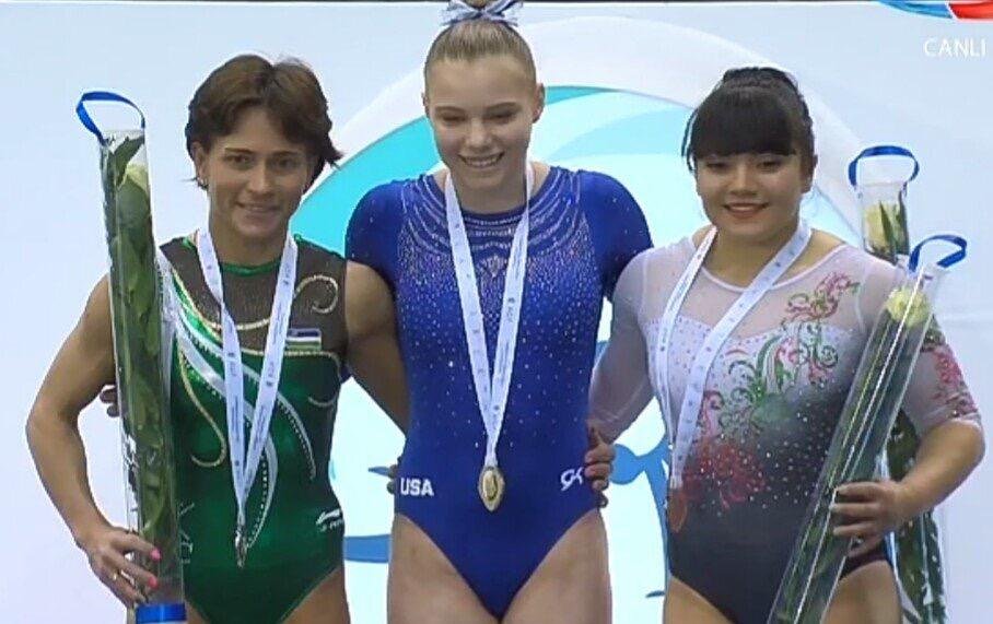 Alexa Moreno se colgó la de bronce en Bakú