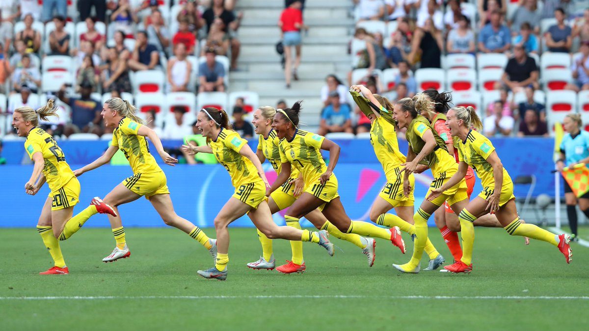 Suecia, tercer lugar de la Copa Mundial de Francia 2019