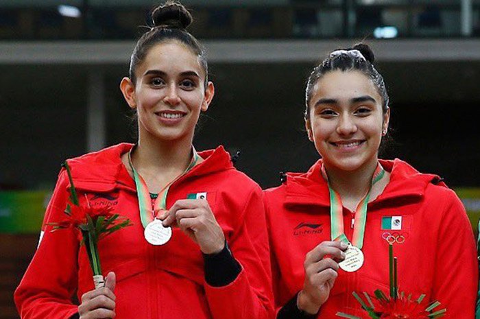 Gimnastas mexicanas ganan oro y plata en Copa Mundial