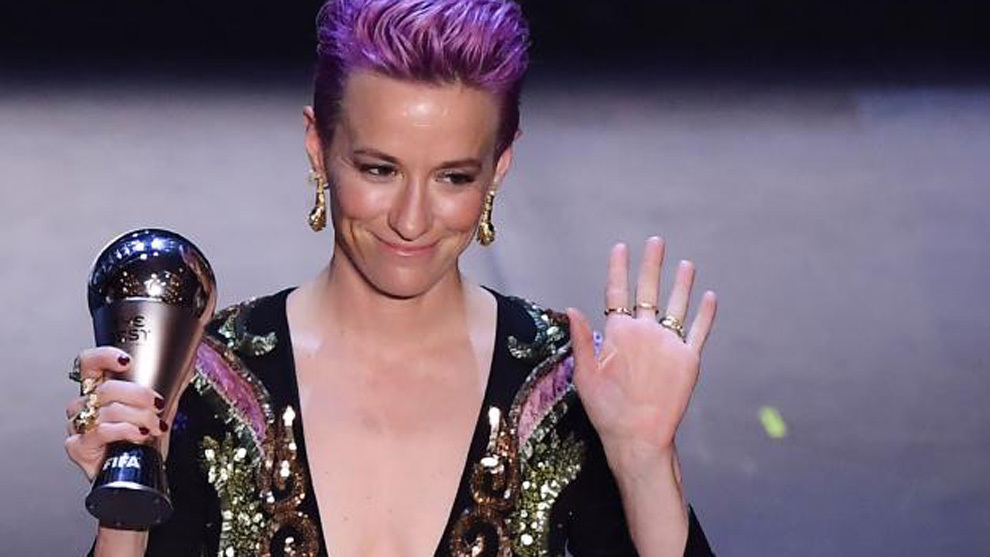 Megan Rapinoe y su revolucionario discurso en The Best 2019