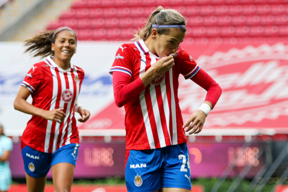 ALICIA CERVANTES, MÁXIMA GOLEADORA DE CHIVAS FEMENIL